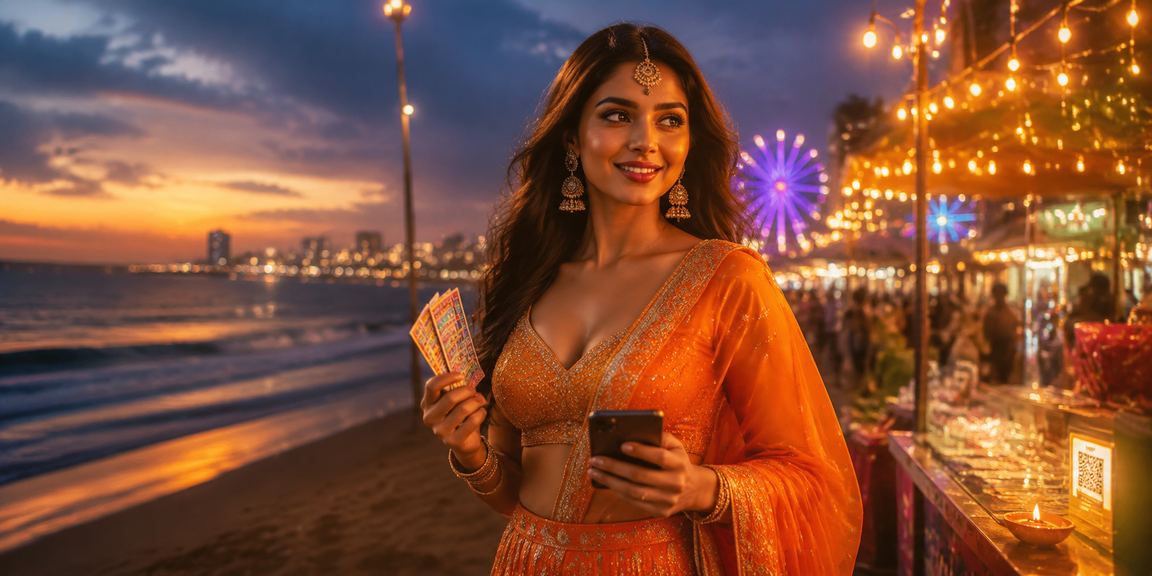 User placing bets on mobile device from India